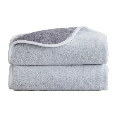 Linery Two-Toned 2-pc. Quick Dry Bath Towel