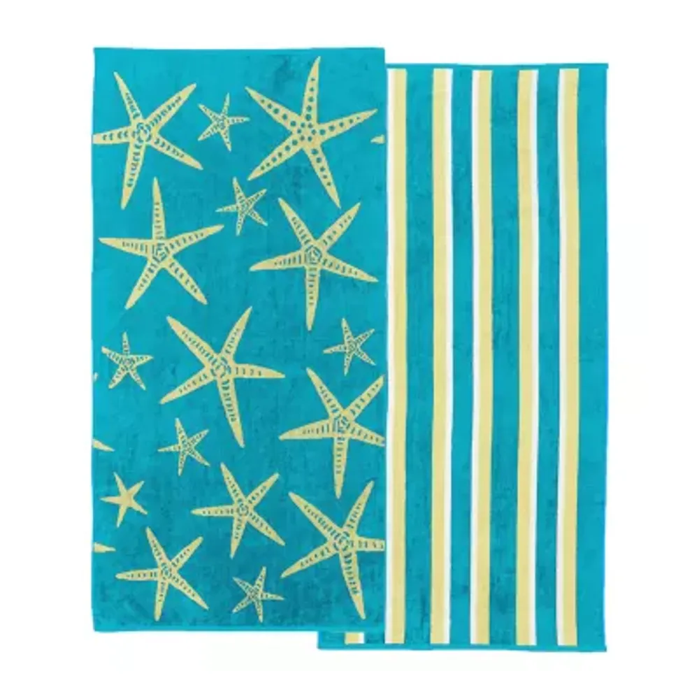 Linery Printed 2-pc. Quick Dry Beach Towels