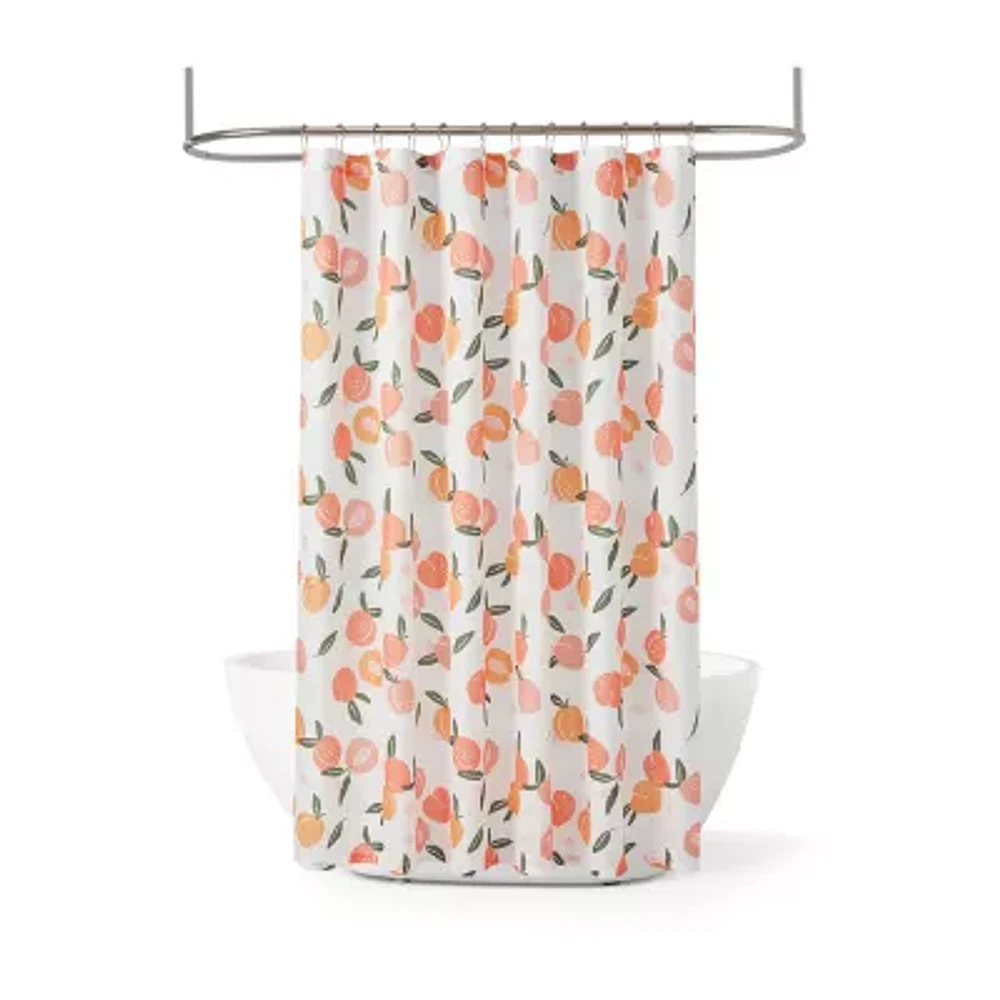 Forever 21 Peach Shower Curtain