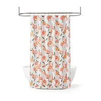 Forever 21 Peach Shower Curtain