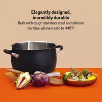 Meyer Accent Collections Stainless Steel 6.5-qt. Stockpot