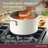 Anolon Achieve Hard Anodized 4-qt. Saucepot with Lid