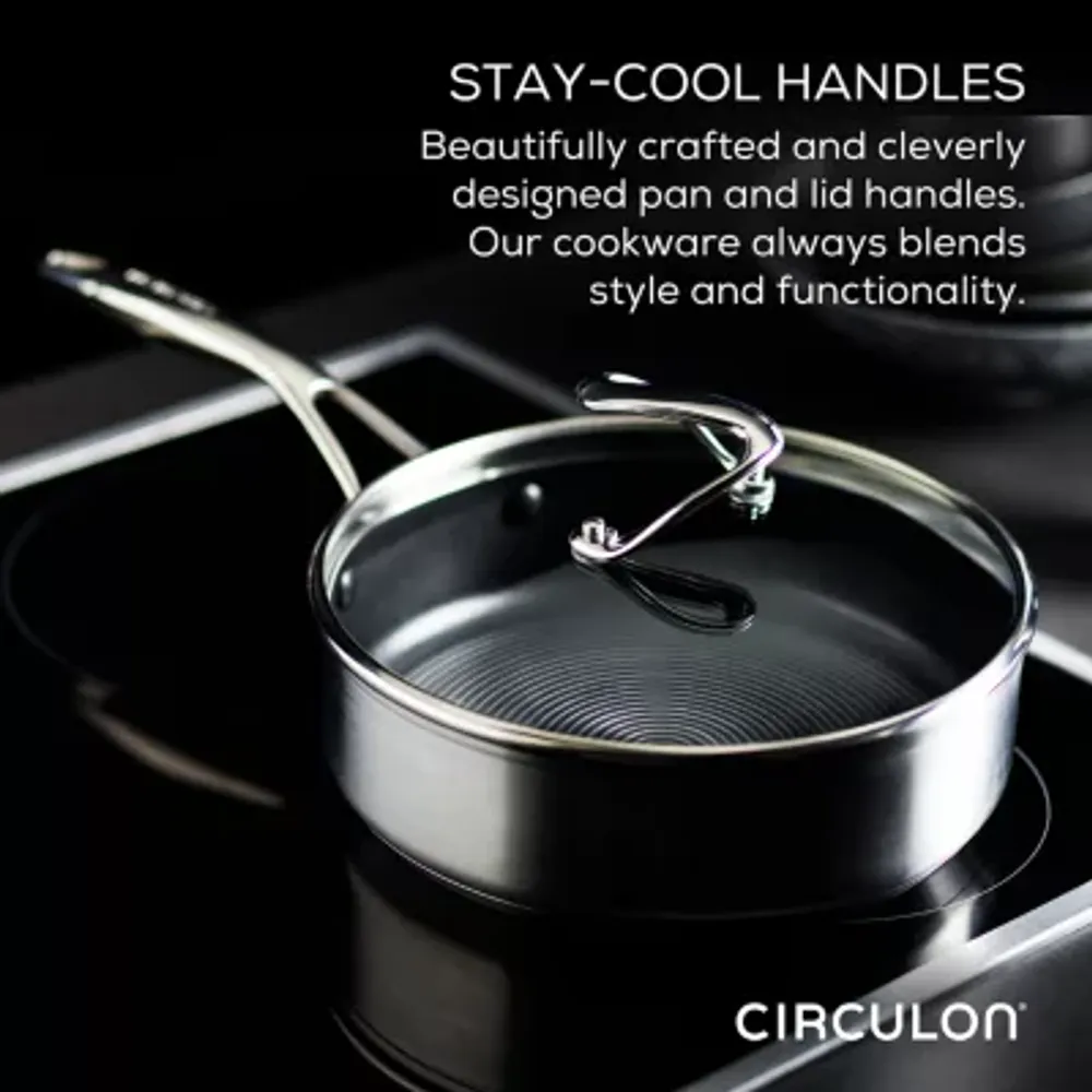 Circulon Steelshield Stainless Steel 11-pc. Cookware Set