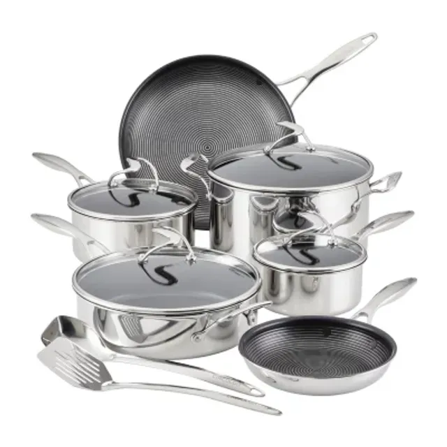 Farberware Classic Traditions Stainless Steel 12-pc. Cookware Set, Color:  Silver - JCPenney