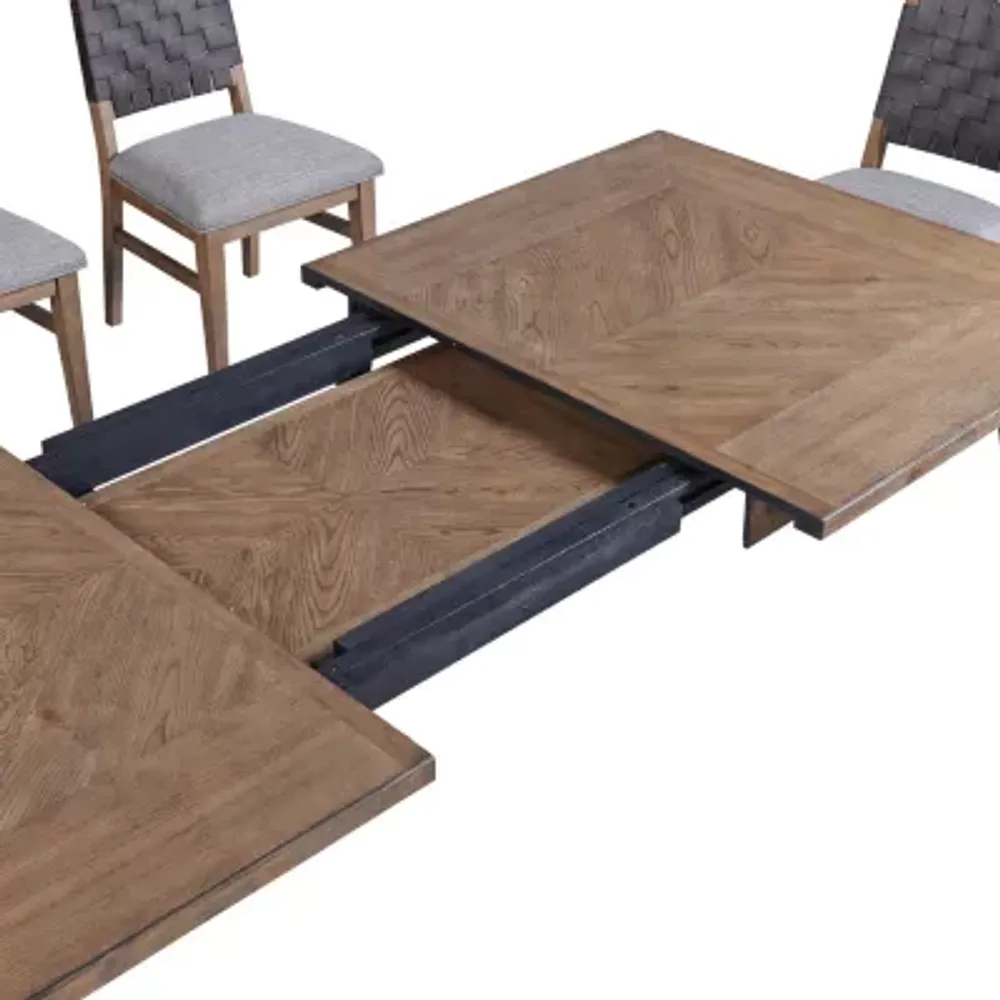 Bimini Rectangular Wood-Top Dining Table