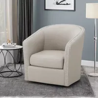 Maya Curved Slope Arm Chair