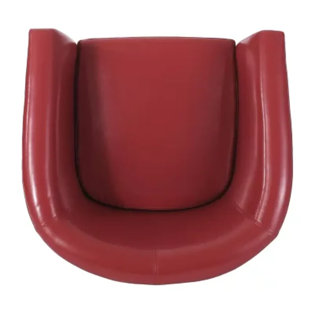 Daymian Curved Slope Arm Chair