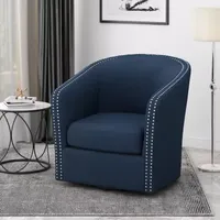 Maya Curved Slope Arm Chair