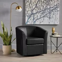 Daymian Curved Slope Arm Chair