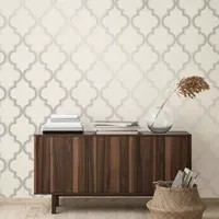 Tempaper Marrakesh Grey Peel & Stick Wallpaper