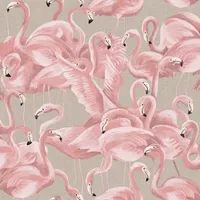 Tempaper Flamingo Peel & Stick Wallpaper