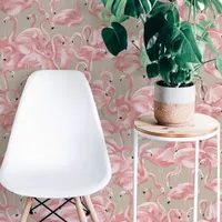 Tempaper Flamingo Peel & Stick Wallpaper