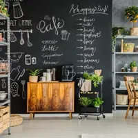 Tempaper Chalkboard Peel & Stick Wallpaper