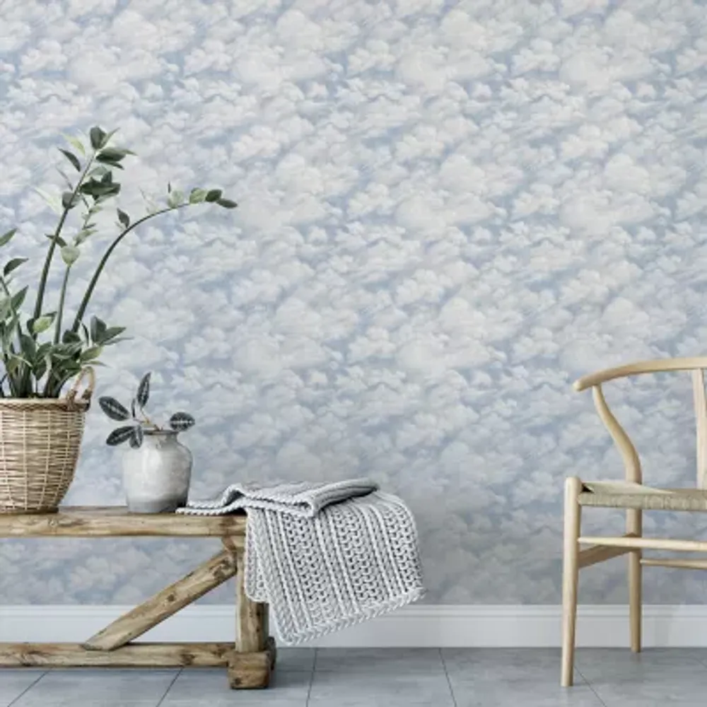 Tempaper Clouds Peel & Stick Wallpaper