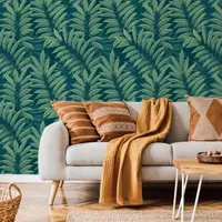 Tempaper Palm Leaves Peel & Stick Wallpaper