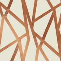 Tempaper Intersections Bronze Peel & Stick Wallpaper