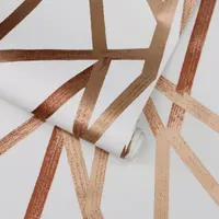 Tempaper Intersections Bronze Peel & Stick Wallpaper