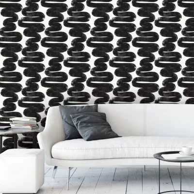 Tempaper Wiggle Room Peel & Stick Wallpaper