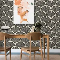 Tempaper Feather Palm Peel & Stick Wallpaper