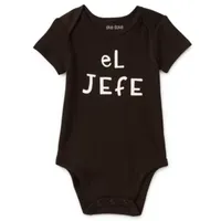 Okie Dokie Baby Boys Short Sleeve Bodysuit