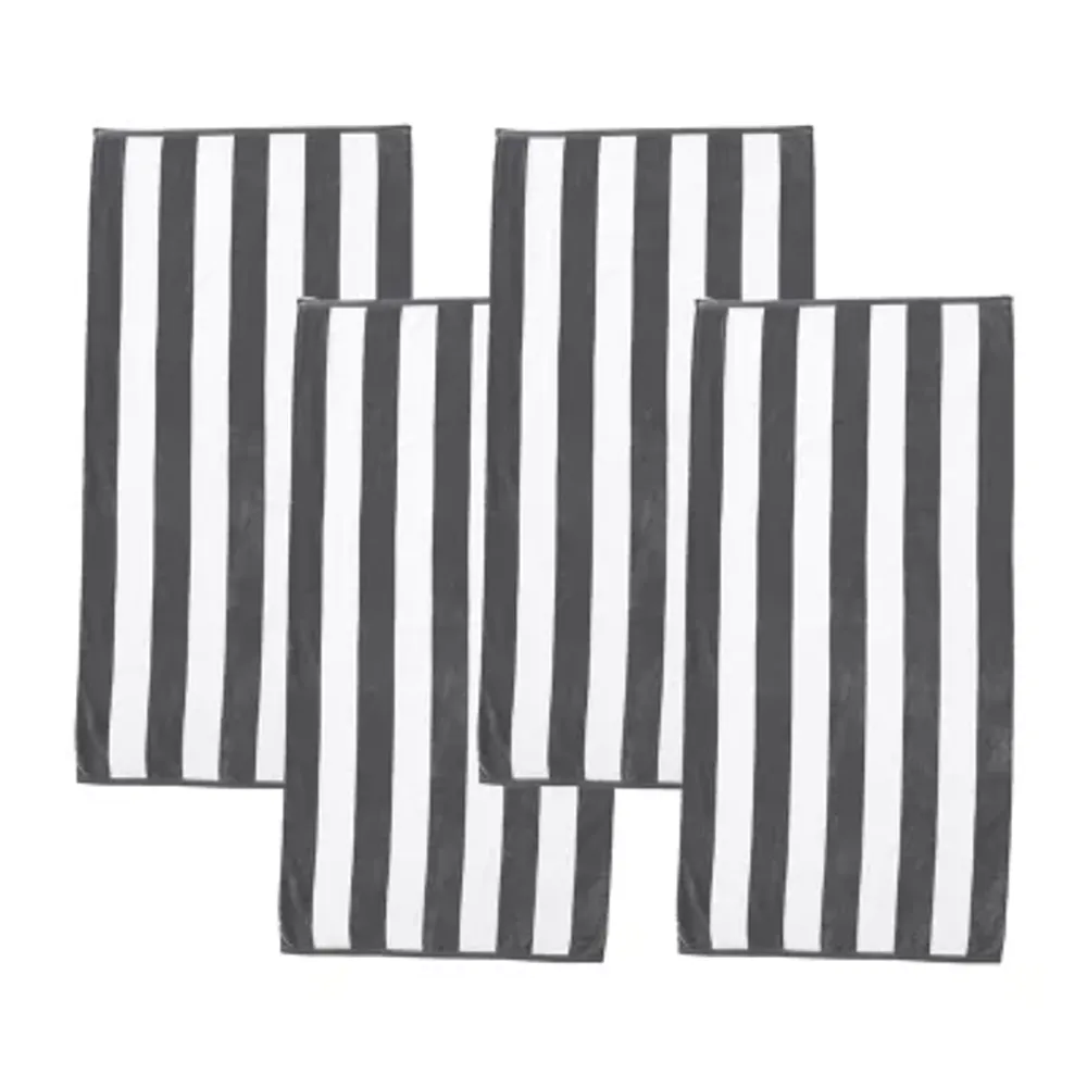 Linery Cabana Stripe 4-pc. Quick Dry Beach Towels