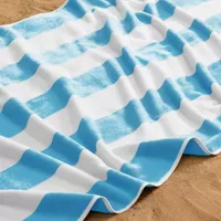 Linery Cabana Stripe Oversized Quick Dry Beach Towel