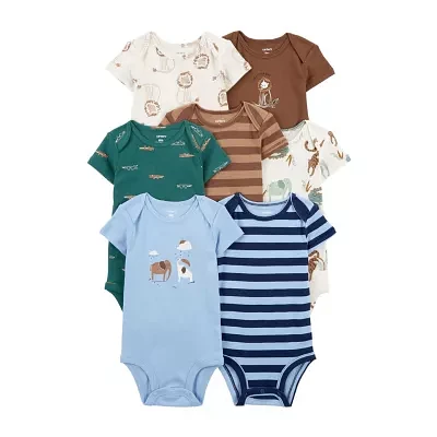 Carter's Baby Boys -pc. Crew Neck Short Sleeve Bodysuit