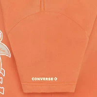 Converse Big Boys Crew Neck Short Sleeve Graphic T-Shirt