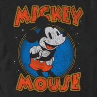 Mens Short Sleeve Mickey Mouse Graphic T-Shirt