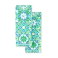 Fiesta Worn Tiles 2-pc. Kitchen Towel Set