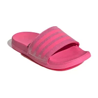 adidas Little & Big  Girls Adilette Comfort Slide Sandals