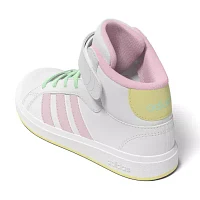 adidas Girls Grand Court Mid Sneakers