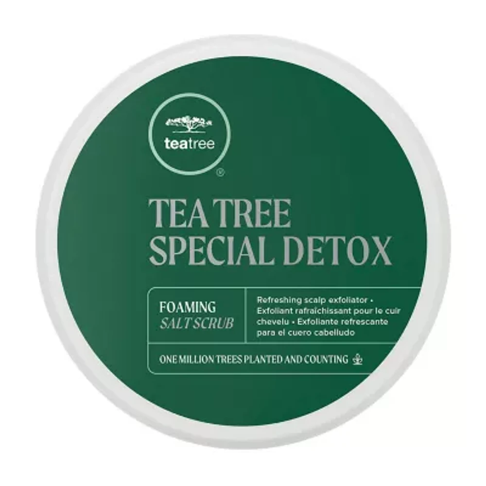 Paul Mitchell Tea Tree Special Detox Foaming Salt Scrub Scalp Treatment 6.5 oz.