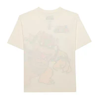 Little & Big Boys Bowser Crew Neck Short Sleeve Super Mario Graphic T-Shirt