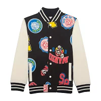 Little & Big Boys Super Mario Lightweight Varsity Jacket