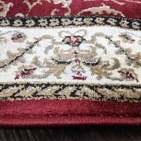 Como Scroll Traditional Oriental Indoor Rectangular Area Rug
