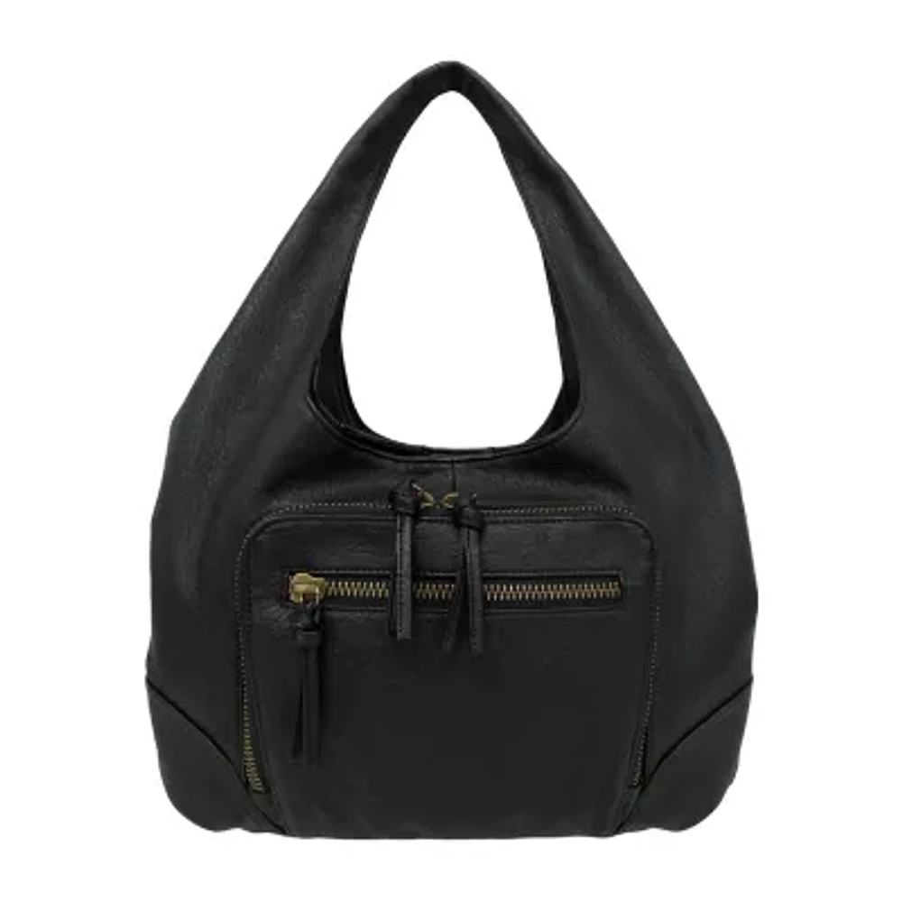 Bueno of California Double Strap Hobo Bag