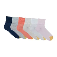 Gold Toe 6 Pair Turncuff Socks Womens