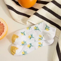 Gold Toe Lemon 6 Pair Multi-Pack Liner Socks - Womens