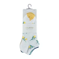 Gold Toe Lemon 6 Pair Multi-Pack Liner Socks - Womens
