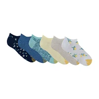 Gold Toe Lemon 6 Pair Multi-Pack Liner Socks - Womens