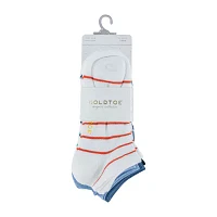 Gold Toe Thin Stripe 6 Pair Low Cut Socks Womens