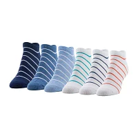 Gold Toe Thin Stripe 6 Pair Low Cut Socks Womens