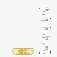 Mens 1/2 CT. T.W. Lab Grown White Diamond 10K Gold Wedding Band