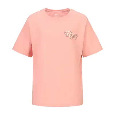 Roxy Big Girls Crew Neck Short Sleeve Graphic T-Shirt