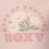 Roxy Big Girls Crew Neck Short Sleeve Graphic T-Shirt