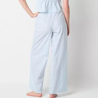 Arizona Body Womens Juniors Poplin Pajama Pants