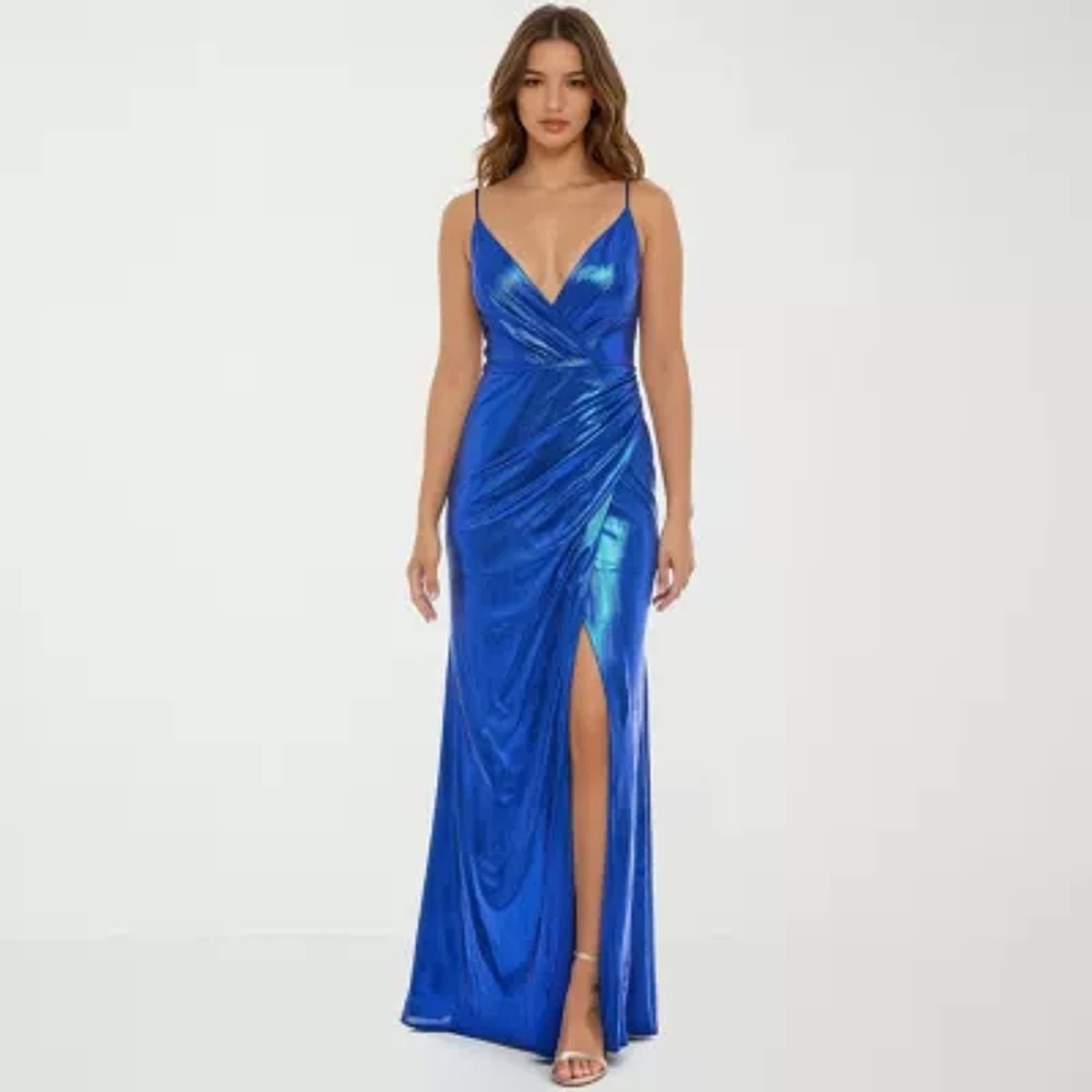 Rene by Ruiz Collection Womens Sleeveless Evening Gown