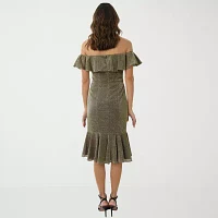 Rene by Ruiz Collection Womens Sleeveless Sheath Dress