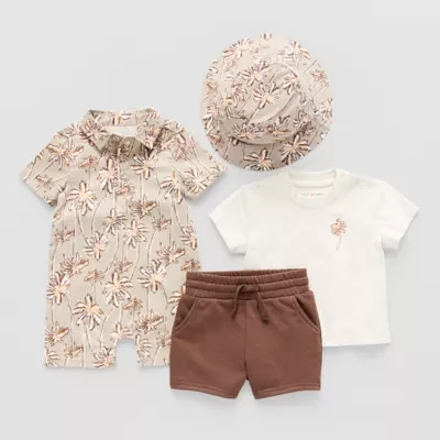 Little Stitch Baby Boys 4-pc. Clothing Set